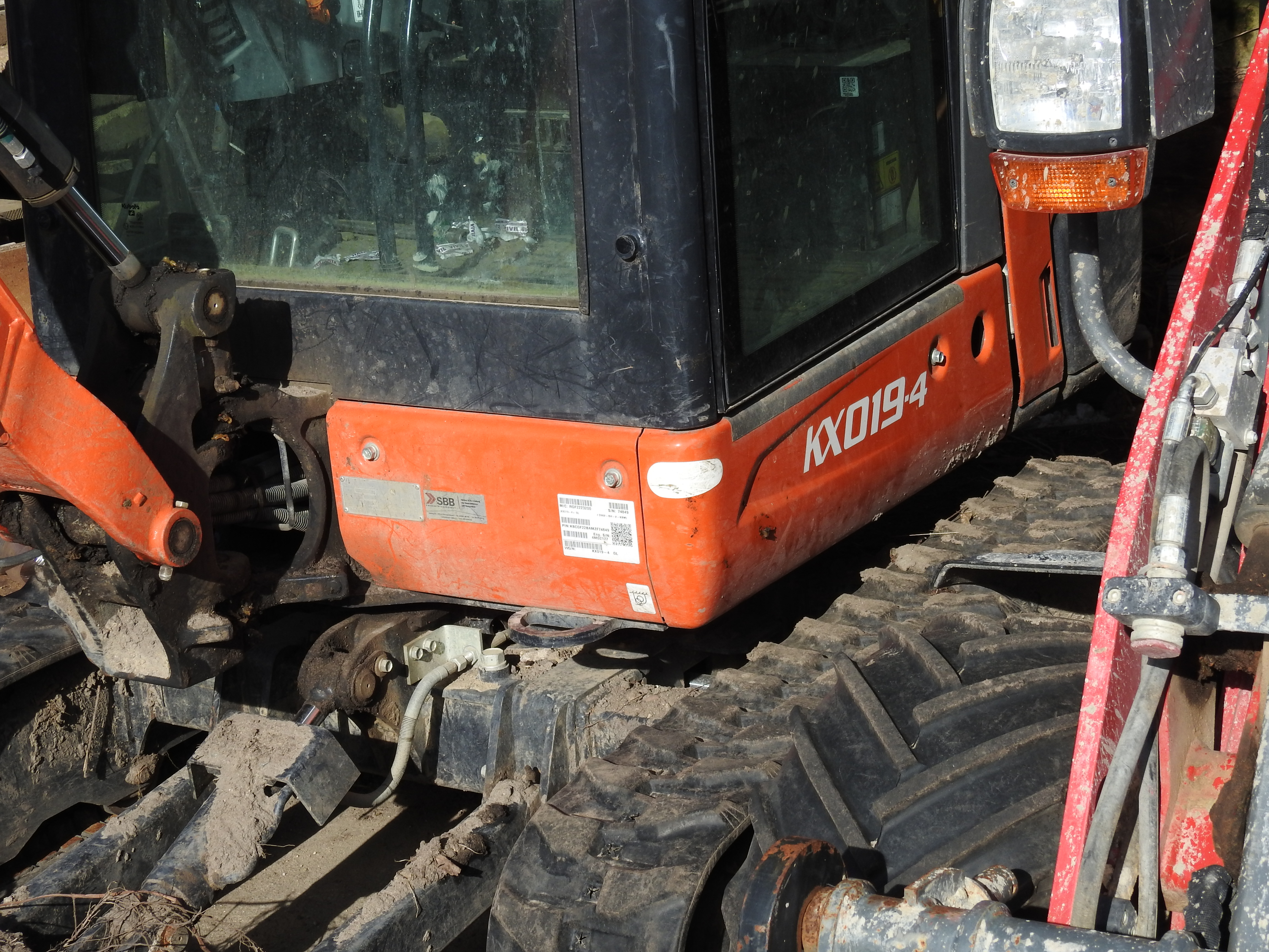 Kubota Minibagger KX019-4 Baureihe